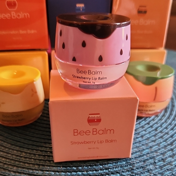 Bee Balm Other - Strawberry Bee Balm Lip Balm